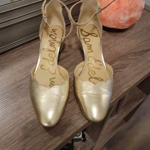 Sam Edelman Gold Heels